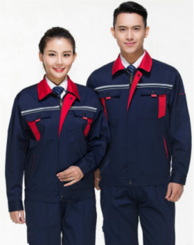 信陽(yáng)夏季工廠車(chē)間工作服 耐磨工程服